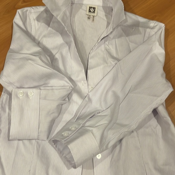 Anne Klein Button Down Top - Picture 3 of 3